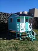 casitas  y mangrullos de madera para niños